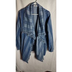 Military Hippie denim jacket
